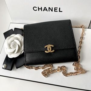 ❌SOLD!!❌ RARE!! ICONIC CHANEL WALLET ON CHAIN